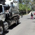 Continúa ayuntamiento de Tlaxcala con medidas preventivas ante lluvias con desazolve de drenaje sanitario en la Ribereña